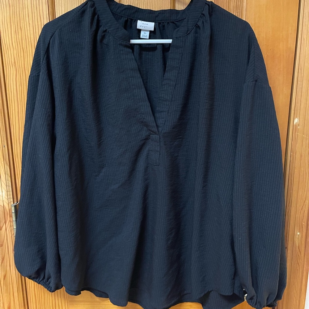 Black Casual Top